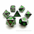 Metallic 7pcs DUNGEONS AND DRAGONS Metal RPG Dice